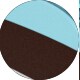 Brown On Transparent Blue